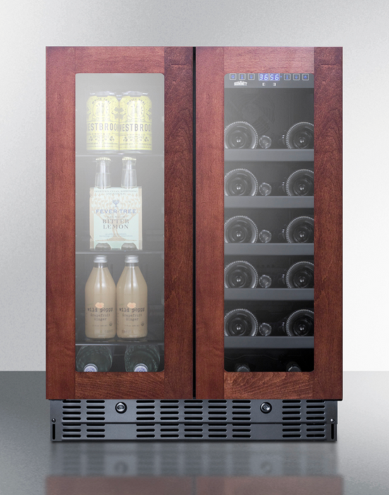 Summit 24" Built-In Wine/Beverage Center, ADA Compliant Refrigerator Accessories Summit Appliance