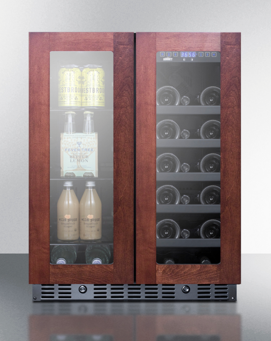 Summit 24" Built-In Wine/Beverage Center, ADA Compliant Refrigerator Accessories Summit Appliance