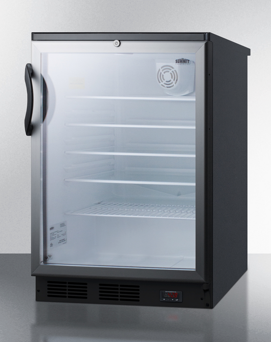 Summit 24" Wide Built-In Craft Beer Pub Cellar Refrigerator Accessories Summit Appliance