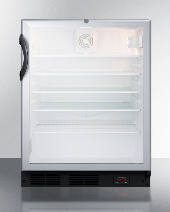 Summit 24" Wide Built-In Craftr Beer Pub Cellar Refrigerator Accessories Summit Appliance