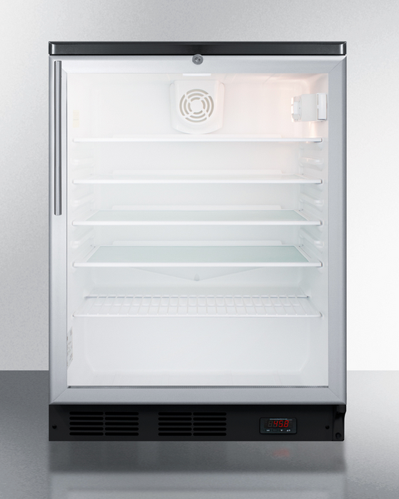 Summit 24" Wide Built-In Craft Beer Pub Cellar Refrigerator Accessories Summit Appliance