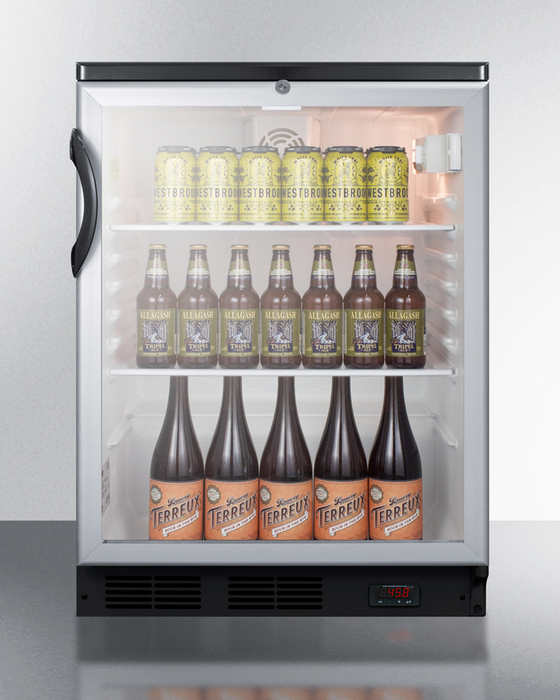 Summit 24" Wide Craft Beer Pub Cellar Refrigerator Accessories Summit Appliance