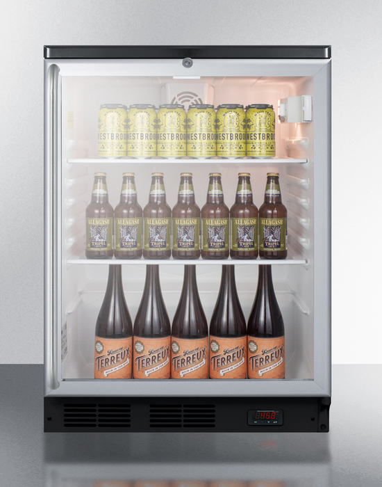 Summit 24" Wide Craft Beer Pub Cellar Refrigerator Accessories Summit Appliance