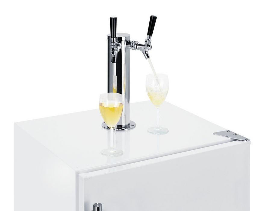 Summit 24" Wide Built-In Wine Kegerator, ADA Compliant Refrigerator Accessories Summit Appliance