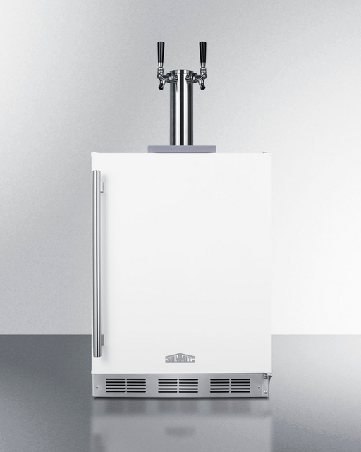 Summit 24" Wide Built-In Wine Kegerator, ADA Compliant Refrigerator Accessories Summit Appliance