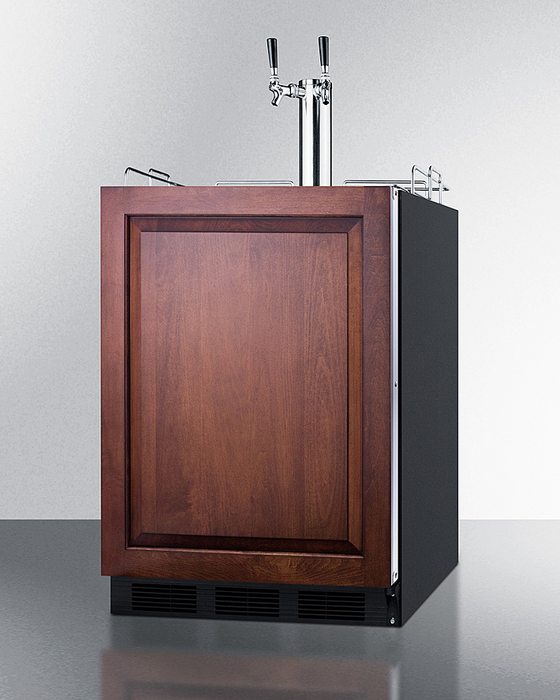 Summit 24" Wide Built-In Wine Kegerator, ADA Compliant (Panel Not Included) Refrigerator Accessories Summit Appliance