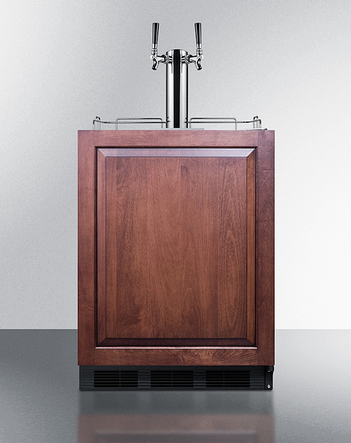 Summit 24" Wide Built-In Wine Kegerator, ADA Compliant (Panel Not Included) Refrigerator Accessories Summit Appliance   