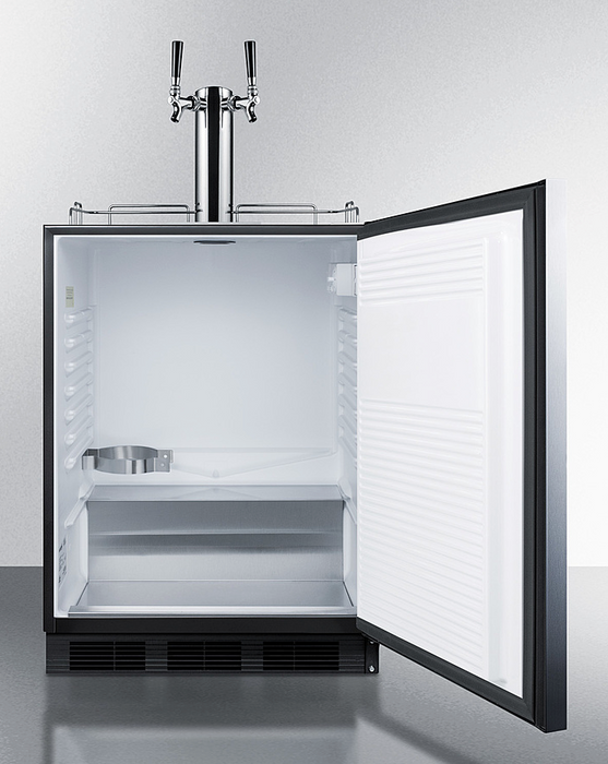 Summit 24" Wide Built-In Wine Kegerator, ADA Compliant Refrigerator Accessories Summit Appliance