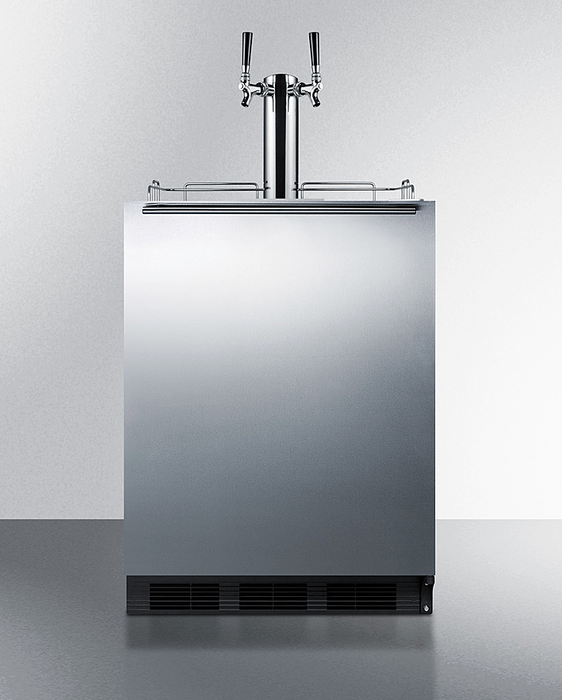 Summit 24" Wide Built-In Wine Kegerator, ADA Compliant Refrigerator Accessories Summit Appliance