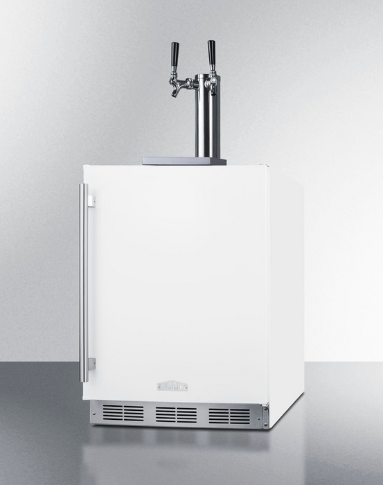 Summit 24" Wide Built-In Cold Brew Coffee Kegerator, ADA Compliant Refrigerator Accessories Summit Appliance