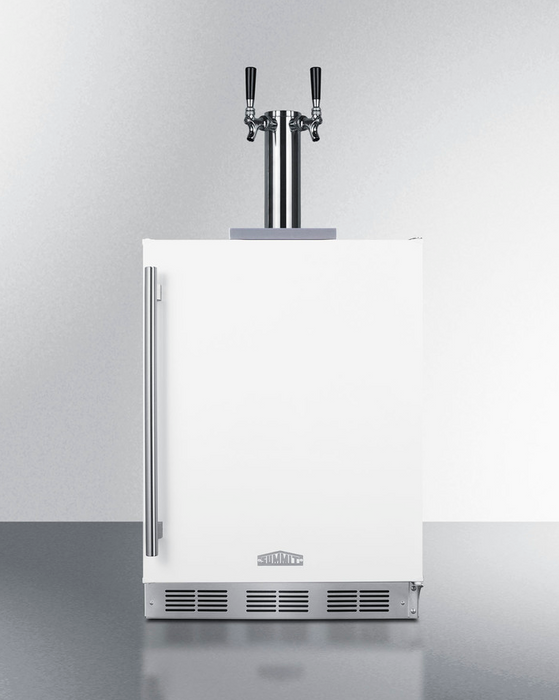 Summit 24" Wide Built-In Cold Brew Coffee Kegerator, ADA Compliant Refrigerator Accessories Summit Appliance