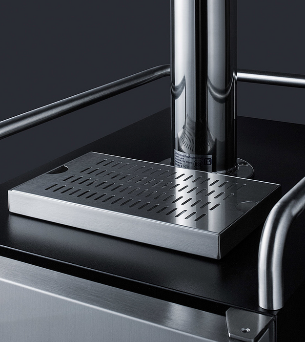 Summit 15" Wide Built-In Nitro-Infused Coffee Kegerator Refrigerator Accessories Summit Appliance