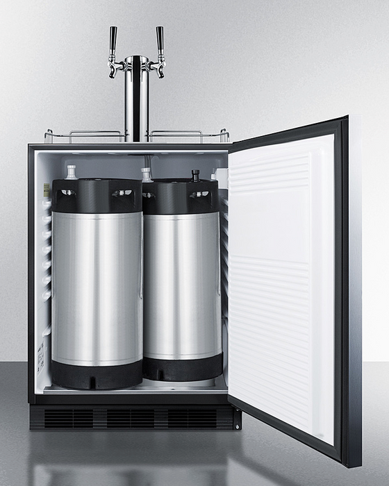 Summit 24" Wide Built-In Cold Brew Coffee Kegerator, ADA Compliant Refrigerator Accessories Summit Appliance