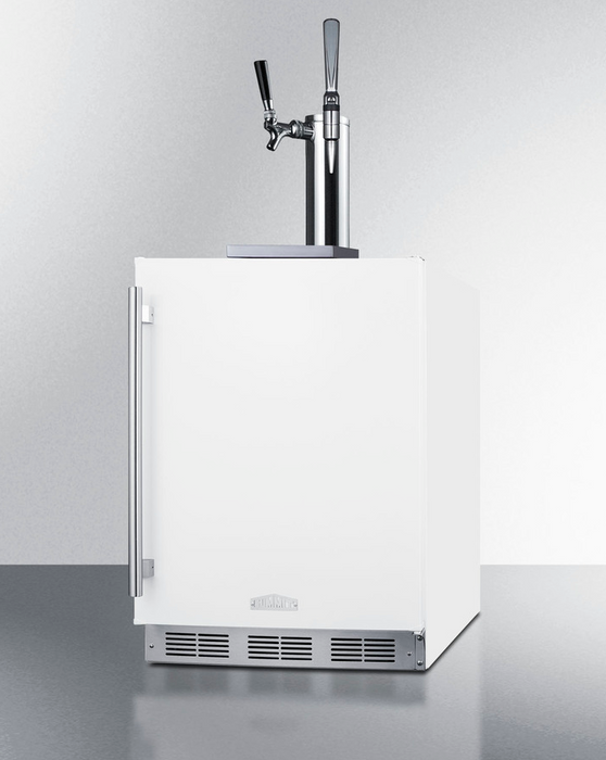 Summit 24" Wide Built-In Coffee Kegerator, ADA Compliant Refrigerator Accessories Summit Appliance