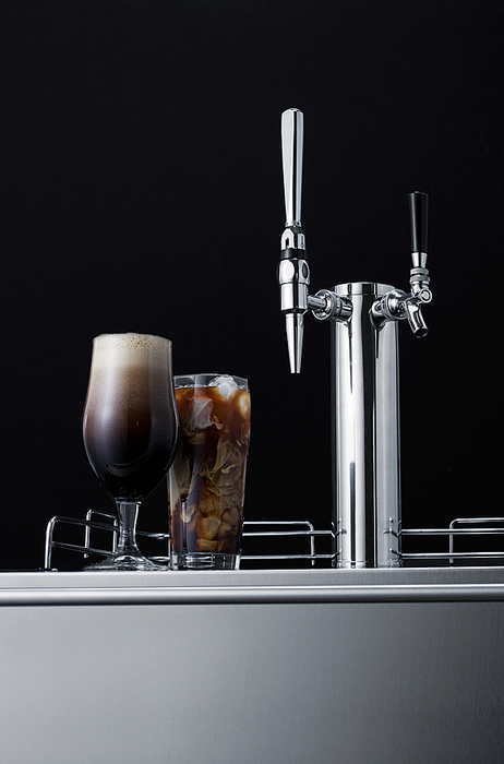 Summit 24" Wide Built-In Coffee Kegerator, ADA Compliant Refrigerator Accessories Summit Appliance