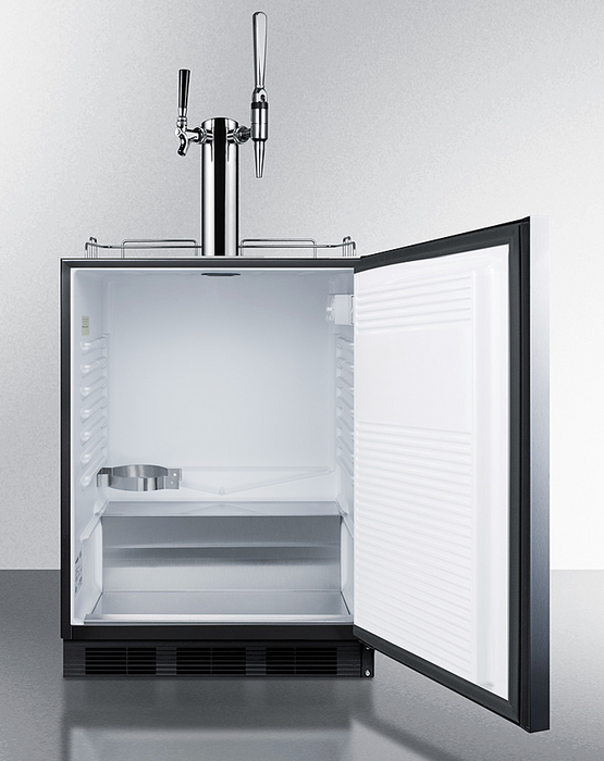 Summit 24" Wide Built-In Coffee Kegerator, ADA Compliant Refrigerator Accessories Summit Appliance