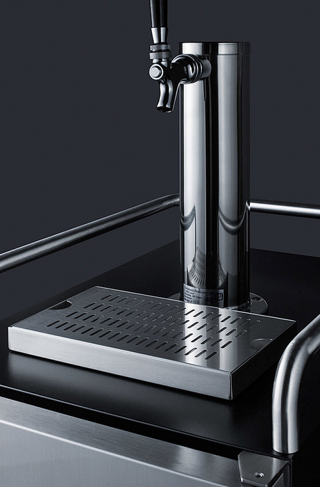 Summit 15" Wide Built-In Cold Brew Coffee Kegerator Refrigerator Accessories Summit Appliance