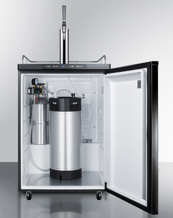 Summit 24" Wide Nitro-Infused Coffee Kegerator Refrigerator Accessories Summit Appliance