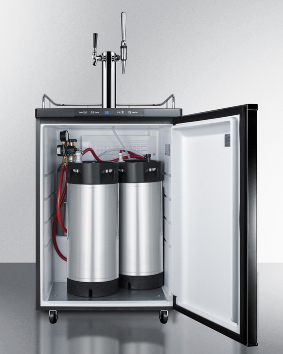Summit 24" Wide Coffee Kegerator Refrigerator Accessories Summit Appliance