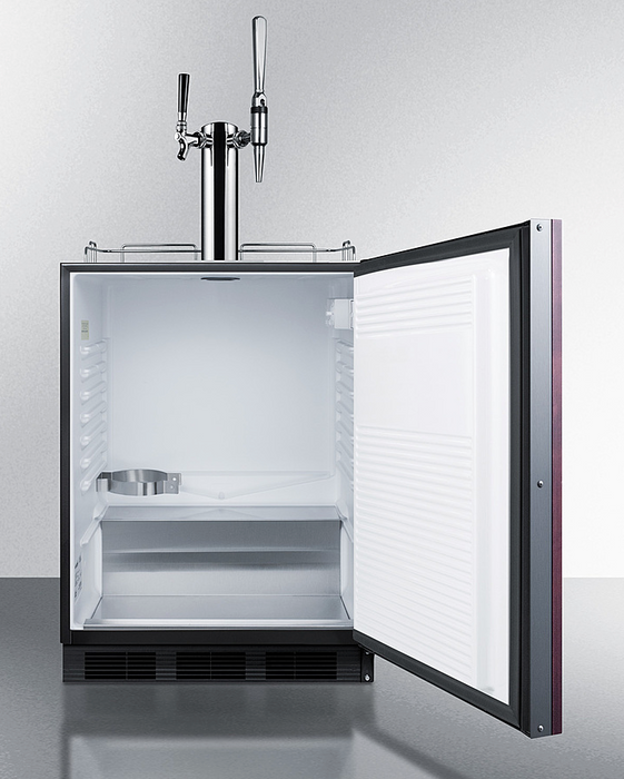 Summit 24" Wide Built-In Coffee Kegerator, ADA Compliant (Panel Not Included) Refrigerator Accessories Summit Appliance