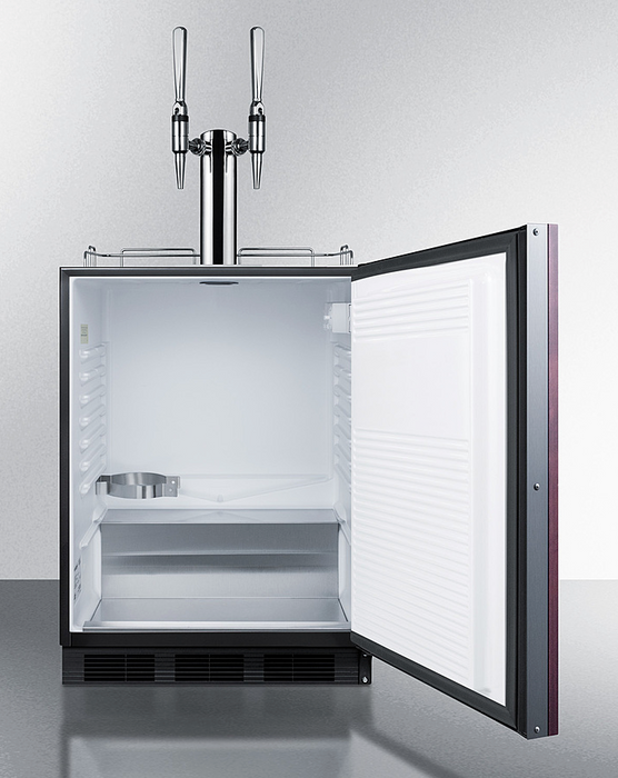 Summit 24" Wide Built-In Nitro-Infused Coffee Kegerator, ADA Compliant (Panel Not Included) Refrigerator Accessories Summit Appliance
