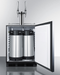 Summit 24" Wide Built-In Nitro-Infused Coffee Kegerator, ADA Compliant Refrigerator Accessories Summit Appliance   