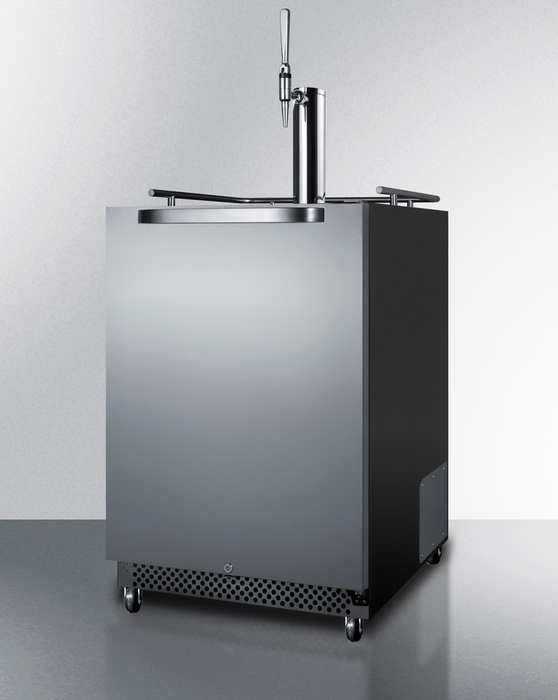 Summit 24" Wide Built-In Outdoor Nitro-Infused Coffee Kegerator Refrigerator Accessories Summit Appliance