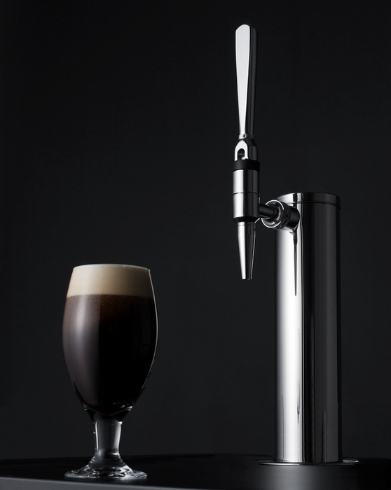 Summit 24" Wide Built-In Outdoor Nitro-Infused Coffee Kegerator Refrigerator Accessories Summit Appliance