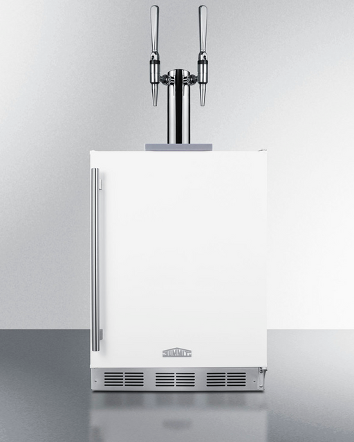 Summit 24" Wide Built-In Nitro-Infused Coffee Kegerator, ADA Compliant Refrigerator Accessories Summit Appliance   