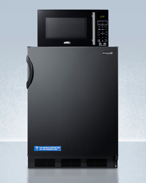 Summit Microwave/Refrigerator-Freezer Combination with Allocator Refrigerator Accessories Summit Appliance