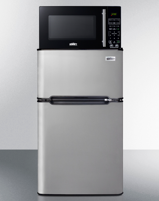 Summit Microwave/Refrigerator-Freezer Combination with Allocator Refrigerator Accessories Summit Appliance