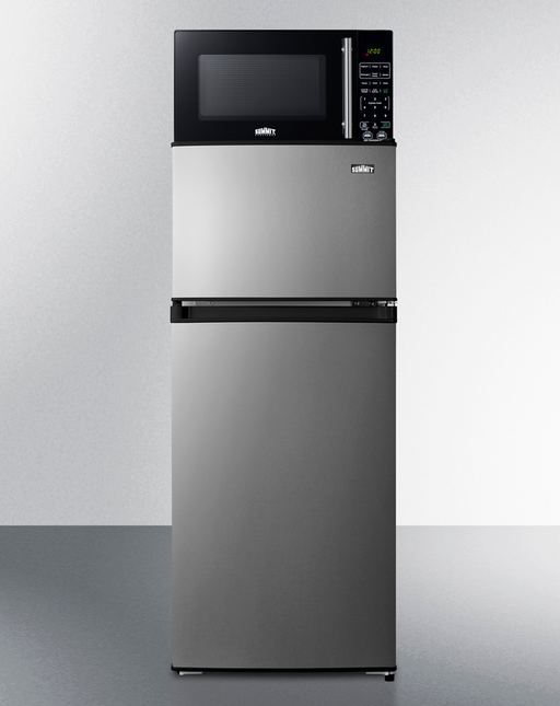 Summit Microwave/Refrigerator-Freezer Combination with Allocator Refrigerator Accessories Summit Appliance