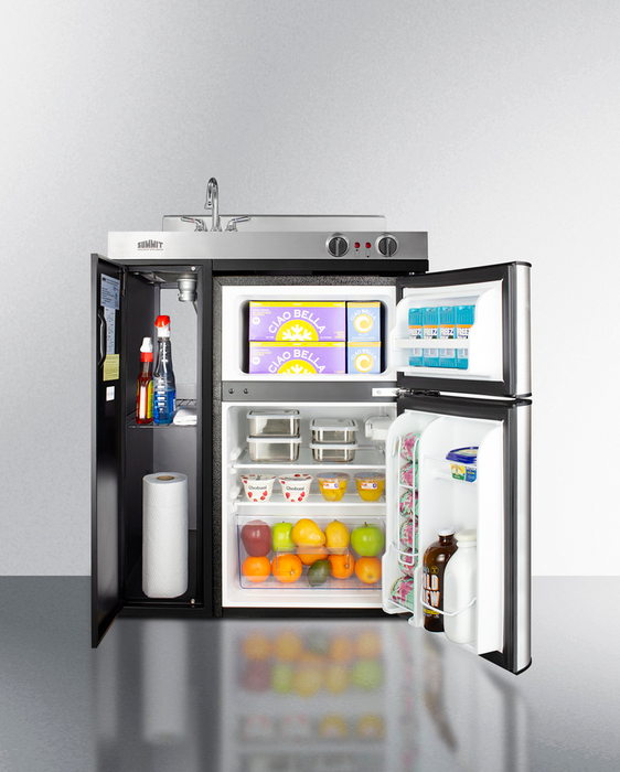 Summit 30" Wide All-In-One Kitchenette Refrigerator Accessories Summit Appliance
