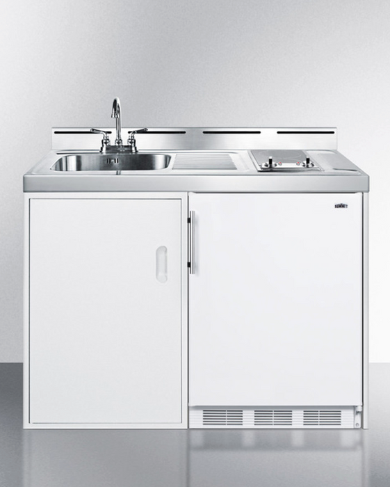 Summit 48" Wide All-In-One Kitchenette Refrigerator Accessories Summit Appliance