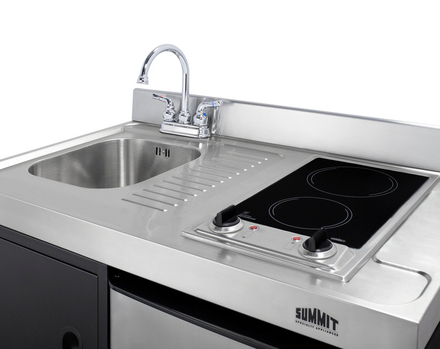 Summit 39" Wide All-In-One Kitchenette Refrigerator Accessories Summit Appliance