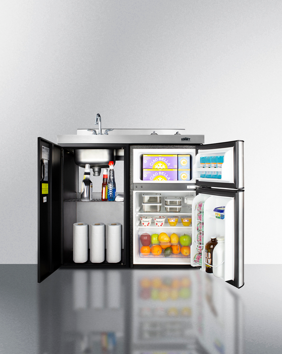 Summit 39" Wide All-In-One Kitchenette Refrigerator Accessories Summit Appliance