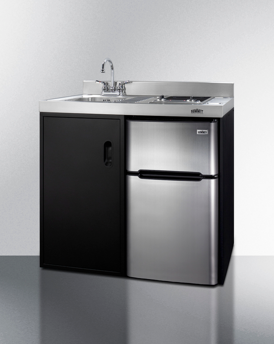 Summit 39" Wide All-In-One Kitchenette Refrigerator Accessories Summit Appliance