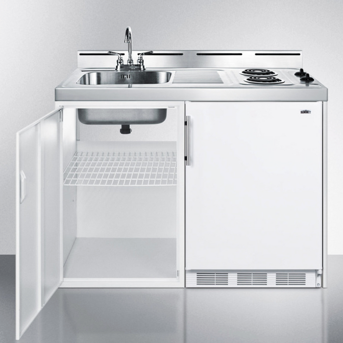 Summit 48" Wide All-In-One Kitchenette Refrigerator Accessories Summit Appliance