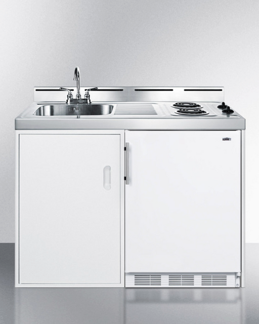 Summit 48" Wide All-In-One Kitchenette Refrigerator Accessories Summit Appliance