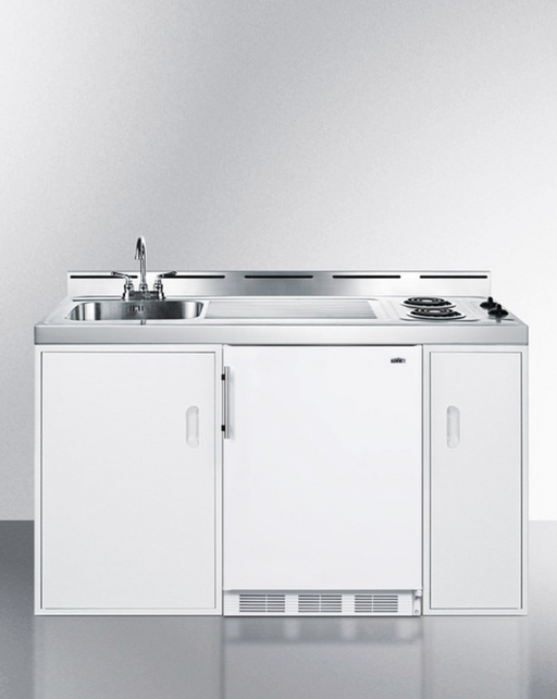 Summit 60" Wide All-In-One Kitchenette Refrigerator Accessories Summit Appliance