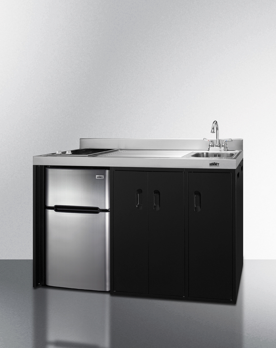 Summit 54" Wide All-In-One Kitchenette Refrigerator Accessories Summit Appliance