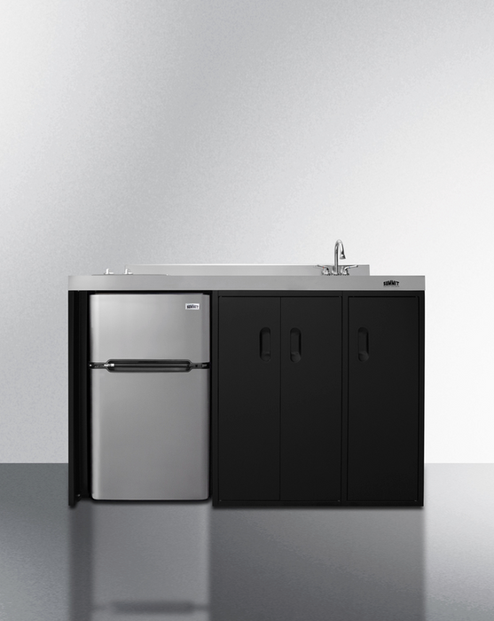 Summit 54" Wide All-In-One Kitchenette Refrigerator Accessories Summit Appliance