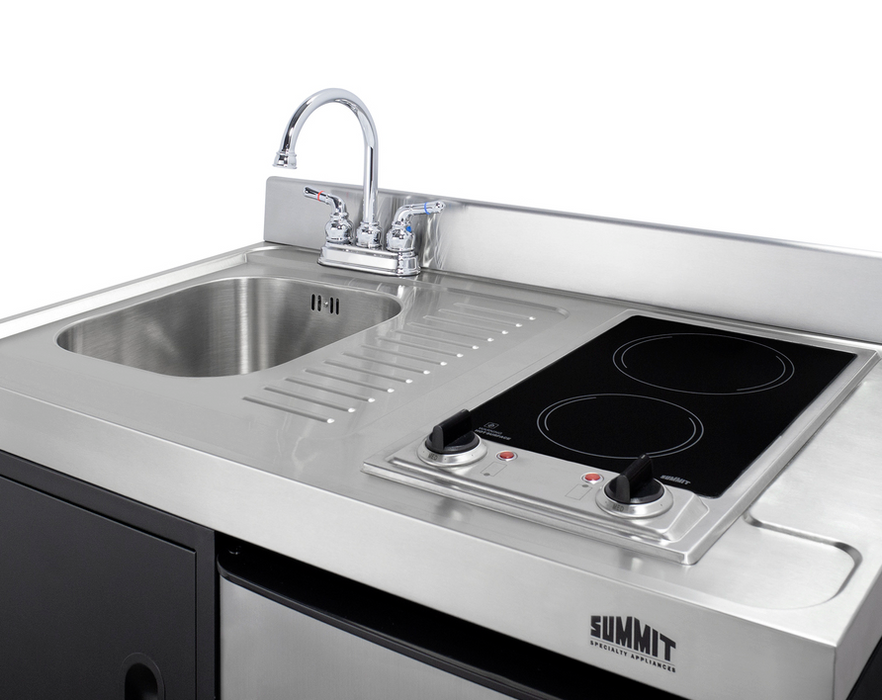 Summit 36" Wide All-In-One Kitchenette Refrigerator Accessories Summit Appliance