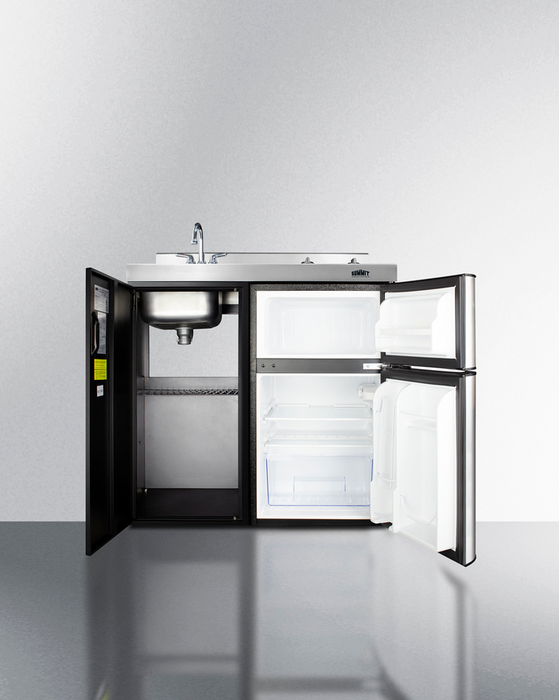 Summit 36" Wide All-In-One Kitchenette Refrigerator Accessories Summit Appliance
