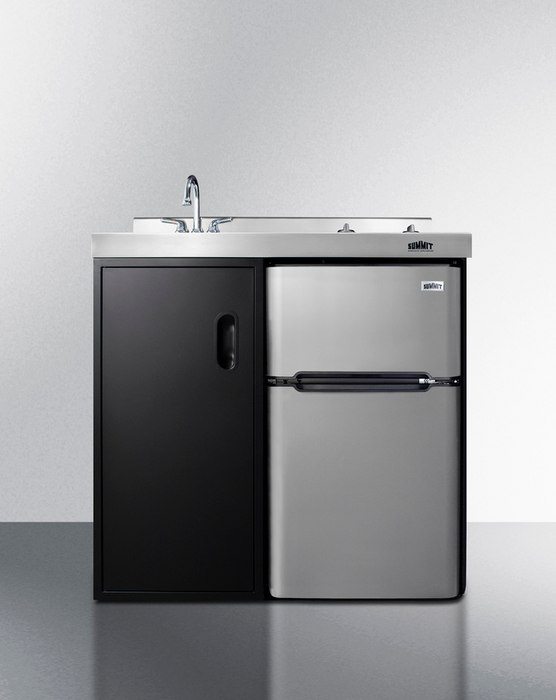Summit 36" Wide All-In-One Kitchenette Refrigerator Accessories Summit Appliance