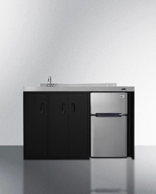 Summit 54" Wide All-In-One Kitchenette Refrigerator Accessories Summit Appliance