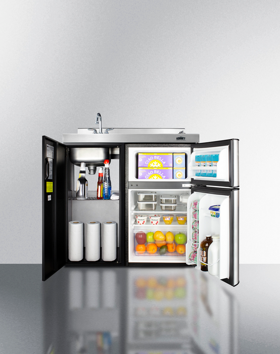Summit 36" Wide All-In-One Kitchenette Refrigerator Accessories Summit Appliance
