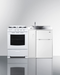 Summit 54" Wide All-in-One Kitchenette with Gas Range Refrigerator Accessories Summit Appliance   