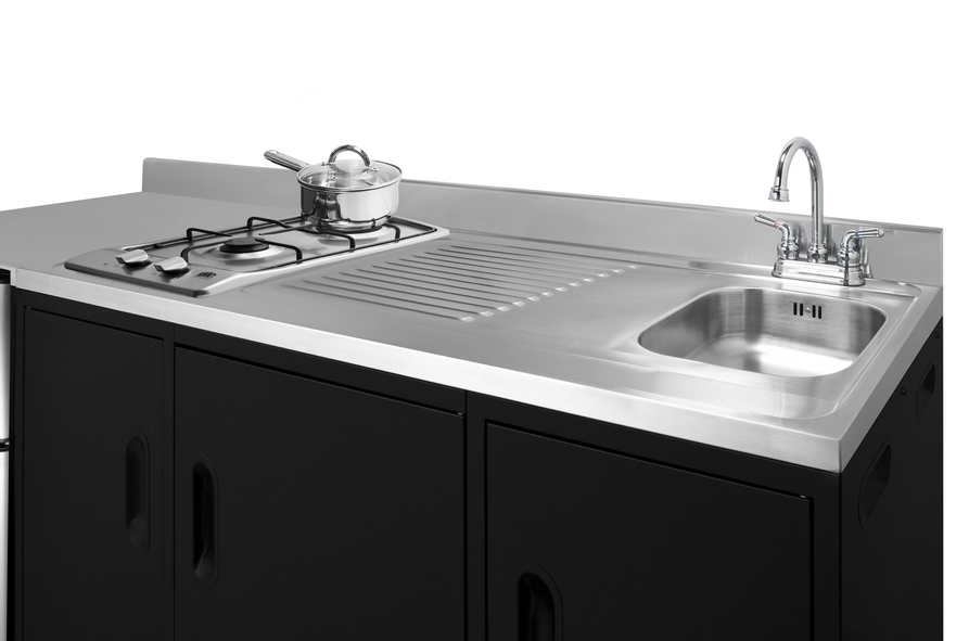 Summit 72" Wide All-In-One Kitchenette, ADA Counter Height Refrigerator Accessories Summit Appliance