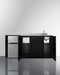 Summit 72" Wide All-In-One Kitchenette, ADA Counter Height Refrigerator Accessories Summit Appliance   